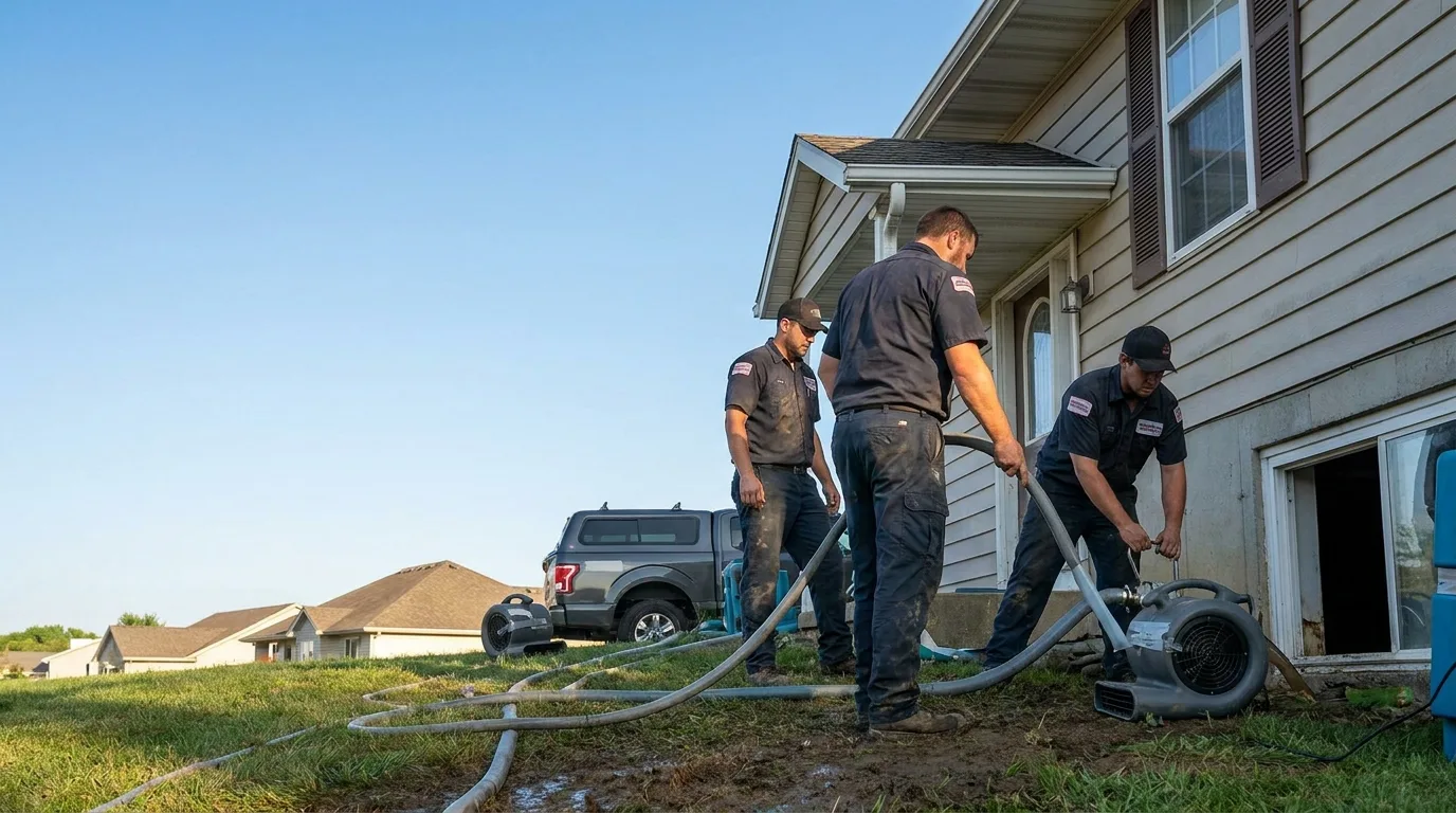 Water Removal in Thornfield, MO near me